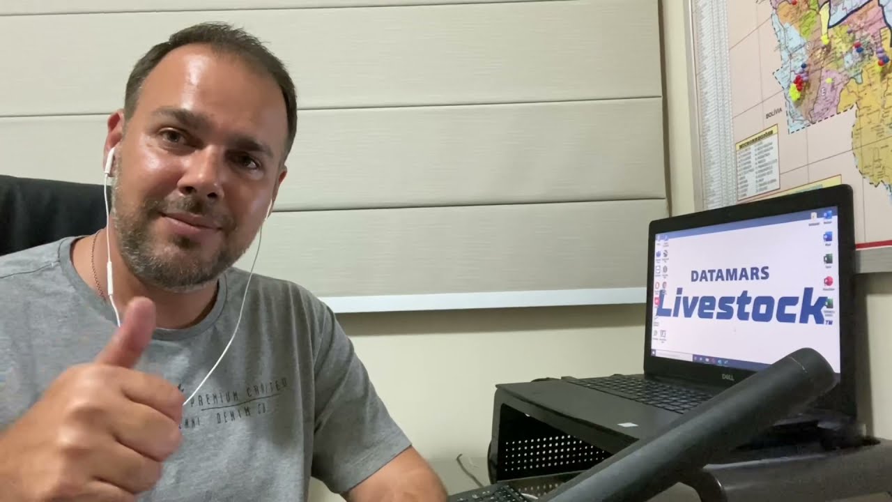 Lista Suspensa no XRS2, Bastão de Leitura de Brincos Eletrônicos Tru-Test