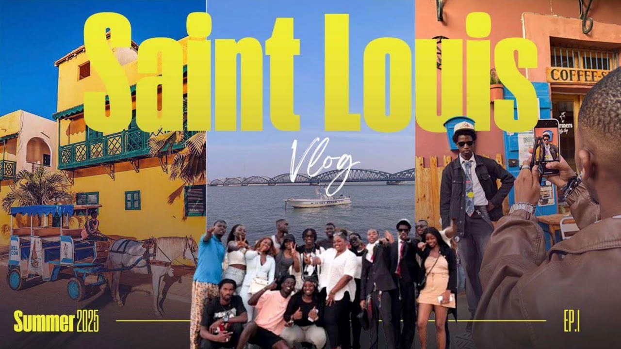 VLOG SAINT-LOUIS🇸🇳: good vibes, sunset & concert de Amadeus 🌞✨