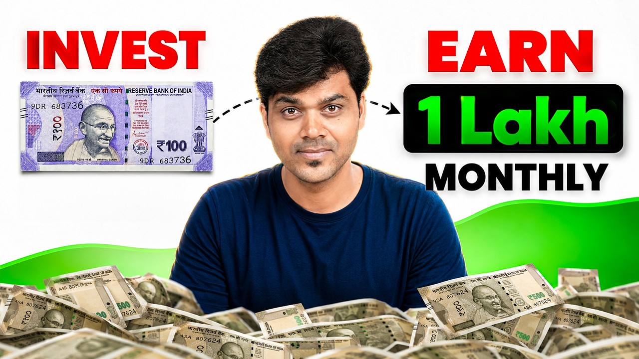 Invest ₹100 Daily 💰 Earn 1 Lakh Every Month
