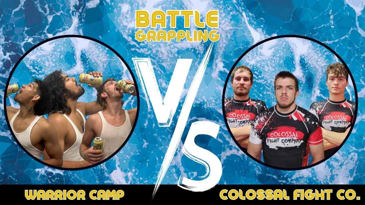 Battle Grappling 8 Trio Final   Team Warrior Camp VS Team Colossal Company