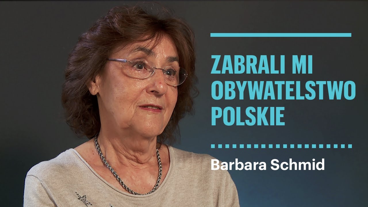 Zabrali mi obywatelstwo polskie | Rozmowa z Barbarą Schmid
