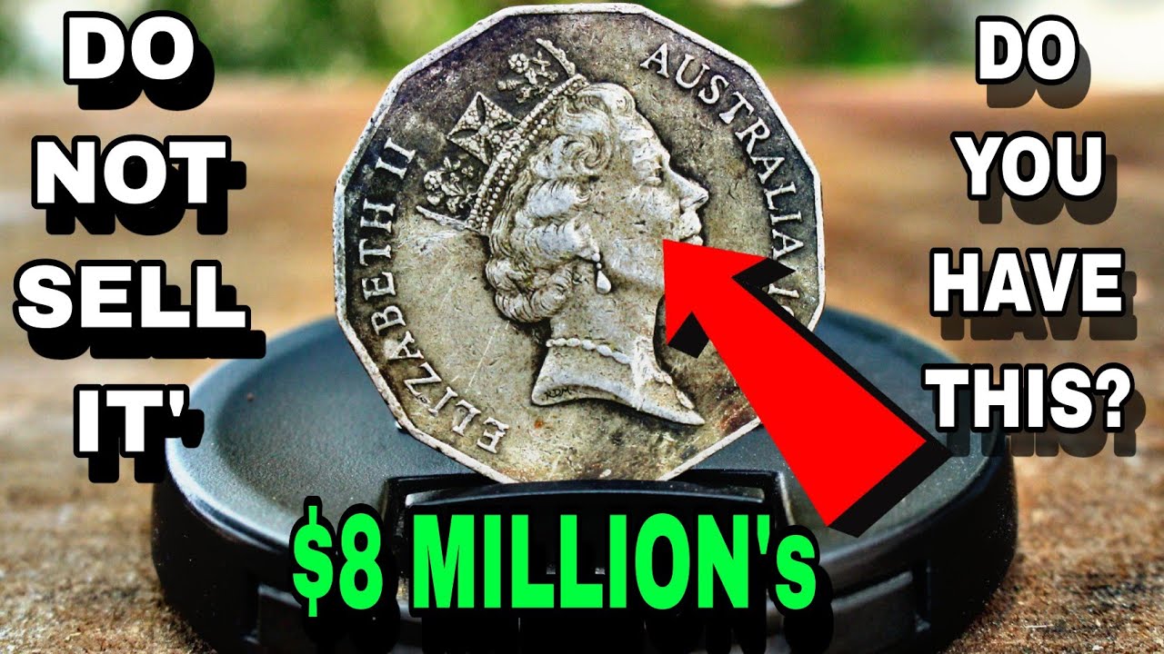 RETIRE if you have top 8 uncommon Australia 50 Cents coins that could make you Rich!!