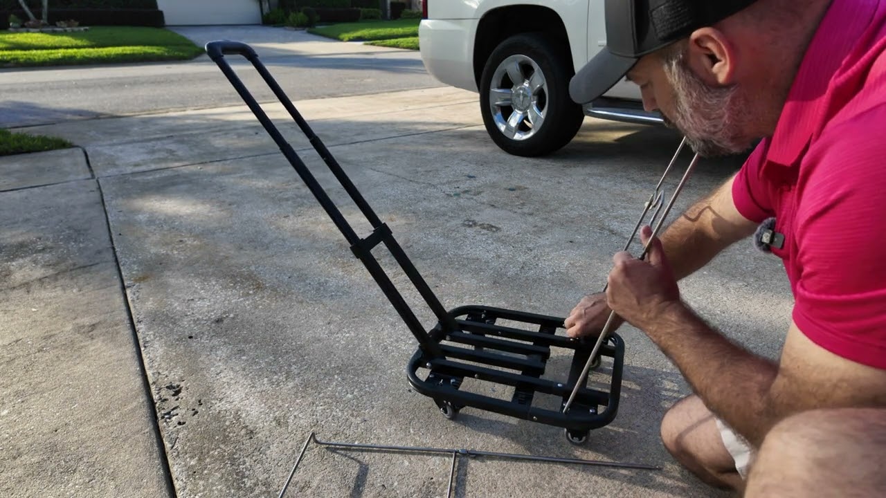 Trash Bag Holder with Wheels 30-60 Gallons Leaf Bag Holder