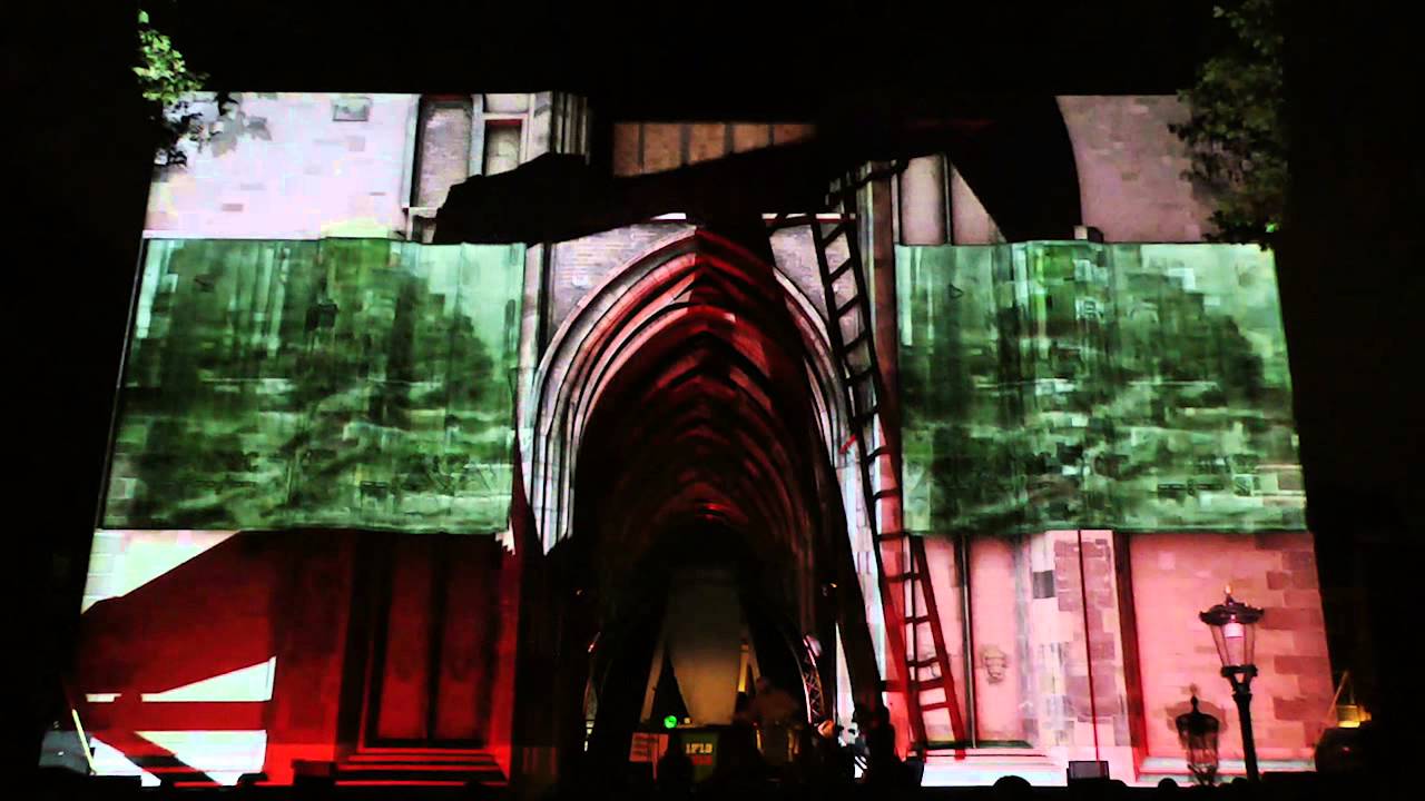 Filastine & Videocratz Live AV Mapping cut to Colony Collapse Aucan remix