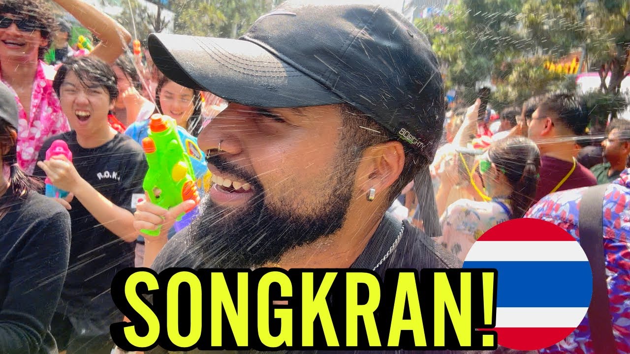 SONGKRAN IS WILD !!! 💦 🇹🇭