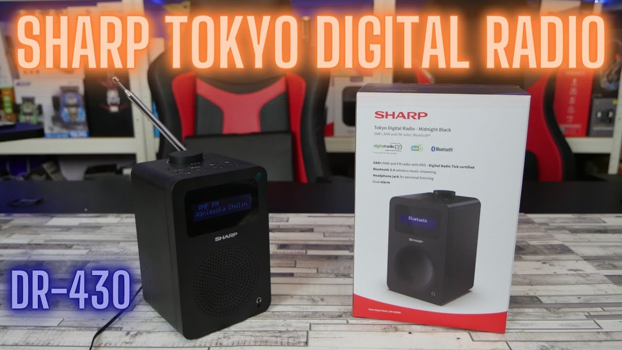 Sharp DR-430 Tokyo Digital Radio - test, recenzja | na co komu ten DAB+? FM + WiFi lepsze!