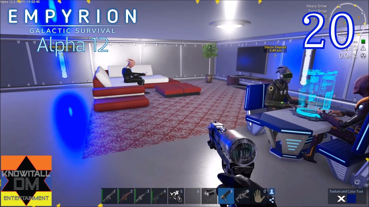 I HIre a Crew for my CV in Empyrion: Galactic Survival Alpha 12 - Ep20