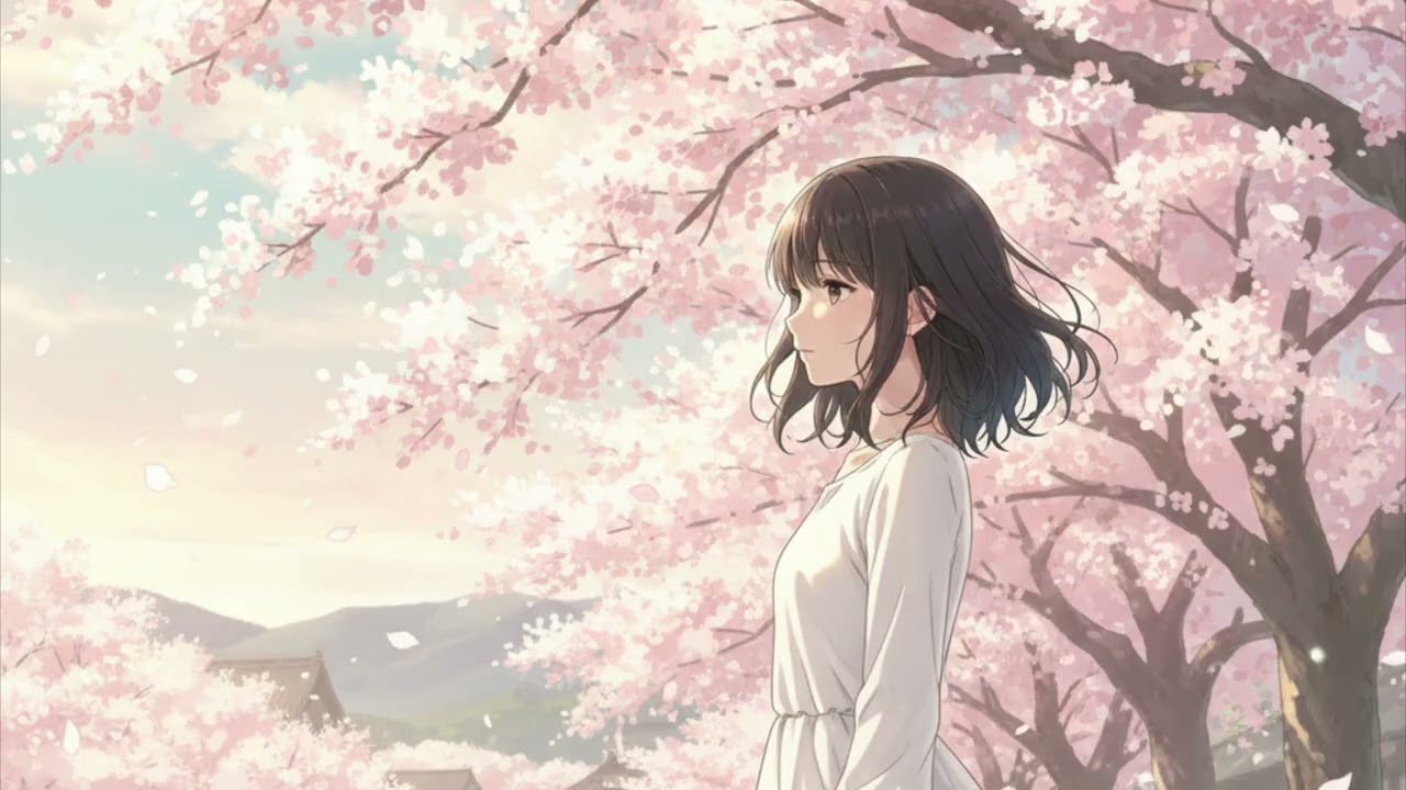 【儚い春バラード】夢見草の行方｜ピアノと弦が紡ぐ切ない作業用BGM（フリー音源・商用利用OK）