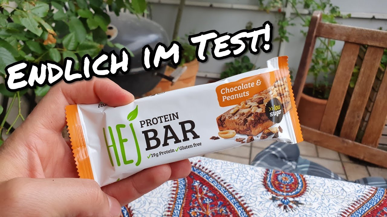 HEJ Protein Bar Chocolate & Peanuts im Test | Zutaten, N&auml;hrwerte, Geschmack | FoodLoaf