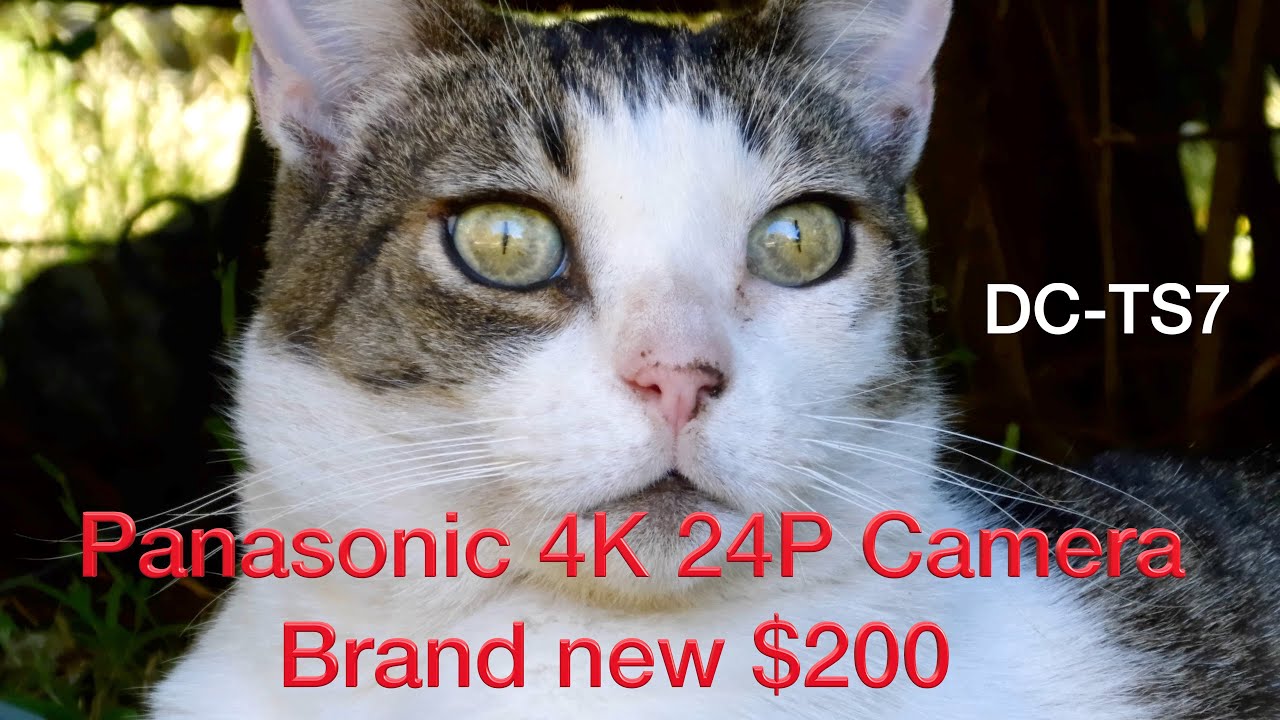 Panasonic 4K 24P camera with 28-128 zoom $200 (not sponsored)