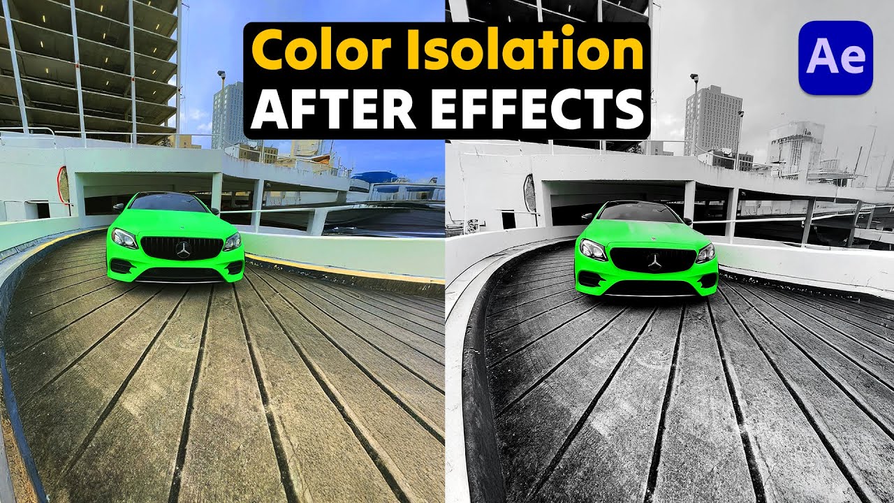 After Effects EXPERT Reveals Best Color Isolation Techniques
