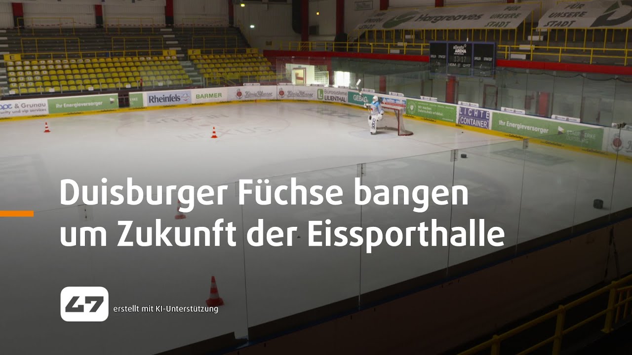 STUDIO 47 .live | DUISBURGER FÜCHSE BANGEN UM ZUKUNFT DER EISSPORTHALLE DUISBURG