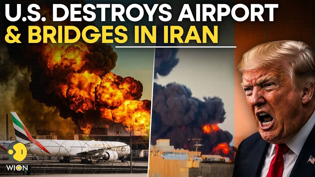 US-Iran War LIVE: Deadly US Strikes Destroy Iran's Airport, Bridges In Iran; West Asia War Explodes
