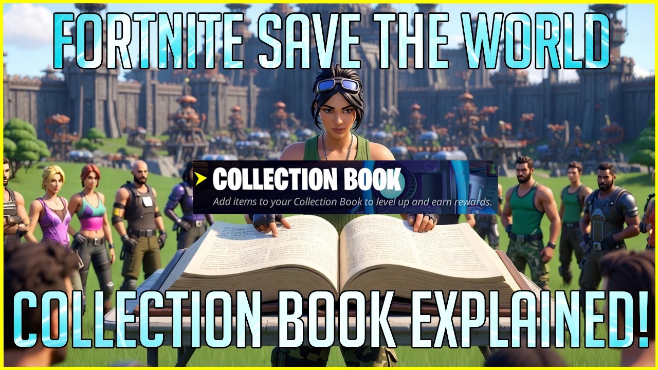 FORTNITE STW: КАК РАЗБЛОКИРОВАТЬ ЛЮБОГО ГЕРОЯ/ОРУЖИЕ/ЛОВУШКУ! ПОНЯТИЕ КНИГИ КОЛЛЕКЦИЙ ДЛЯ НОВИЧКОВ!