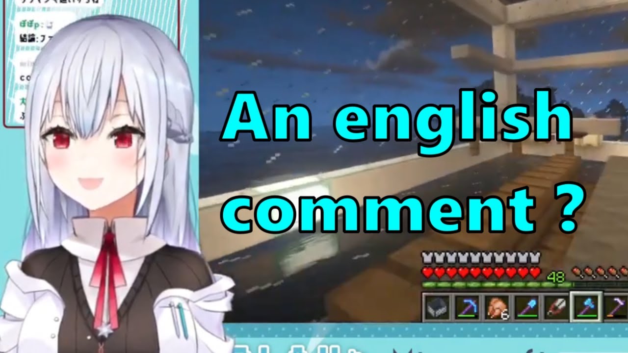 Hakase Fuyuki talks with an oversea fan [Nijisanji]
