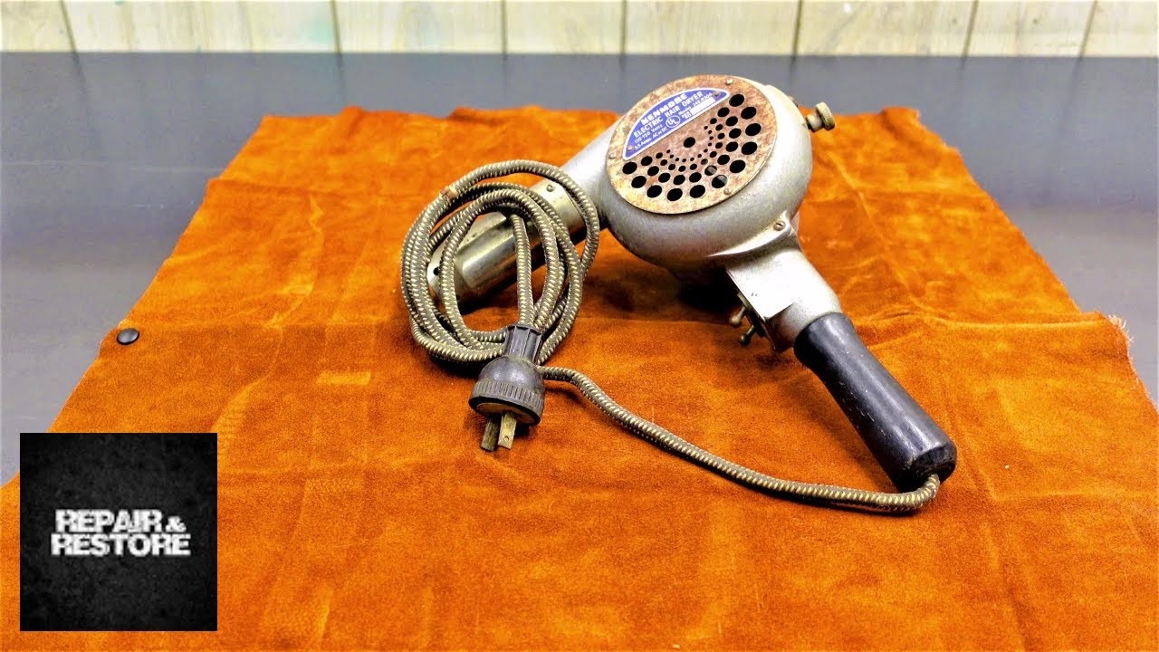 Forgotten Sears Kenmore Hair Dryer Restoration