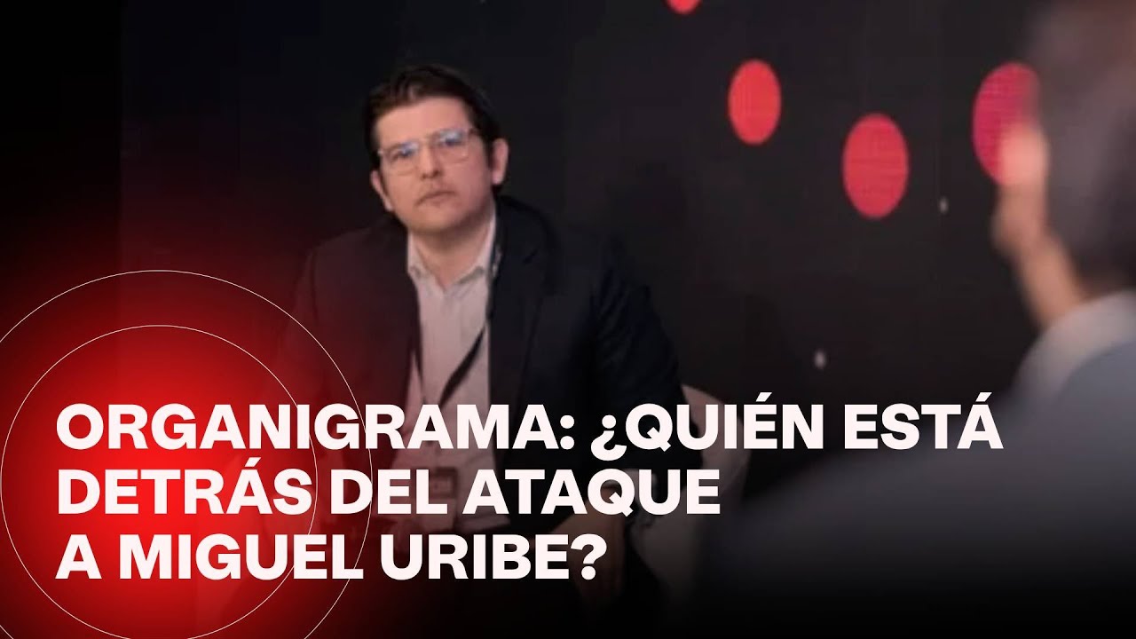 El organigrama criminal detrás del atentado a Miguel Uribe