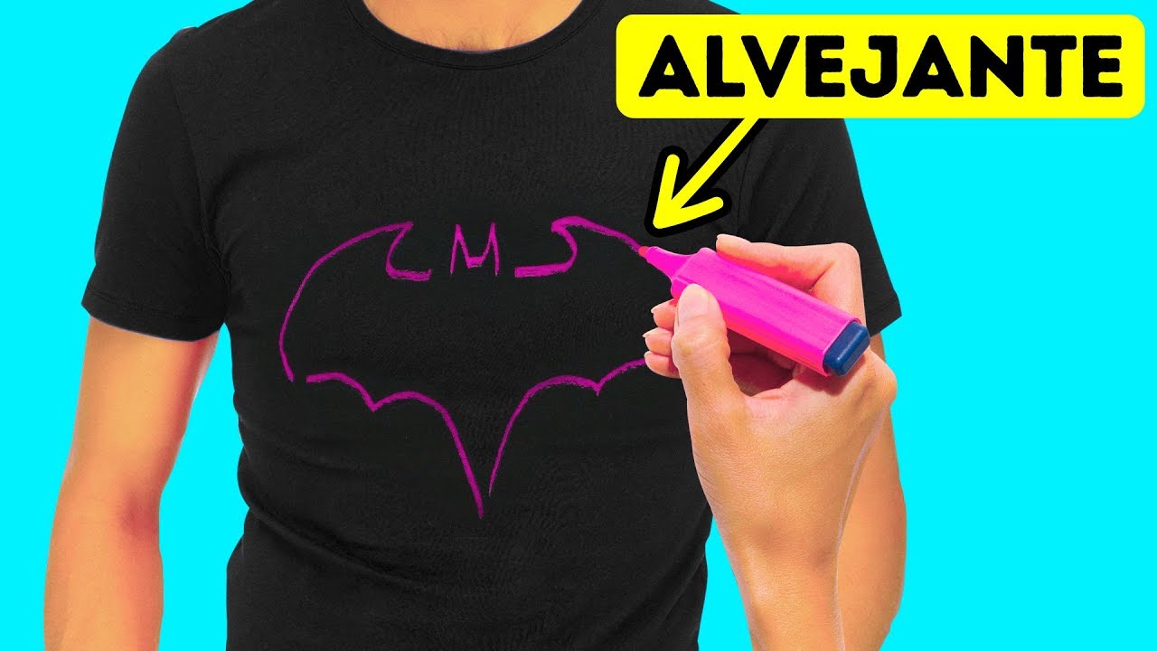 21 CUSTOMIZAÇÕES DE ROUPAS COM ALVEJANTE