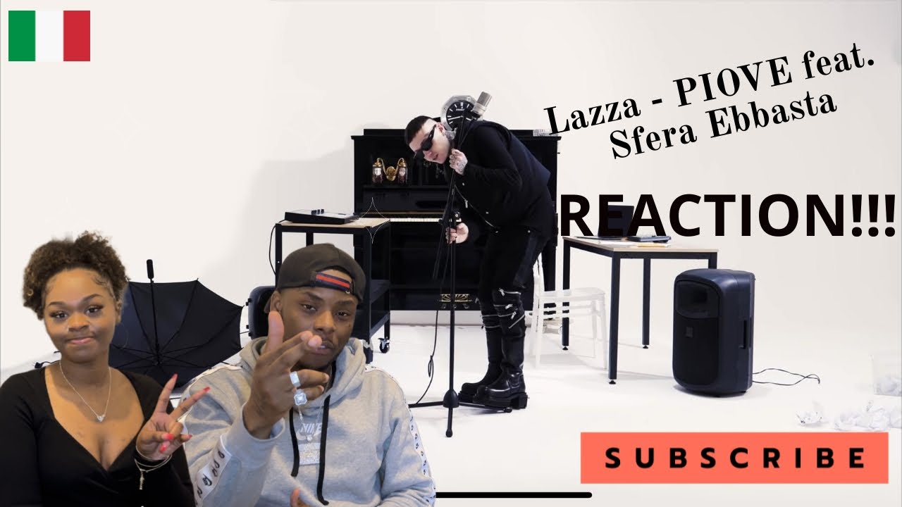 UK 🇬🇧 REACTION TO 🇮🇹 ITALIAN DRILL/RAP | Lazza - PIOVE feat. Sfera Ebbasta (Visual)