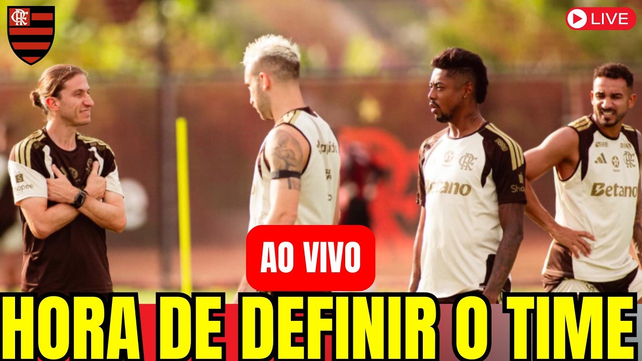 🔴 AO VIVO I NOTÍCIAS DO FLAMENGO DESTA MANHÃ I TREINO PARA DEFINIR O TIME CONTRA O LANÚS