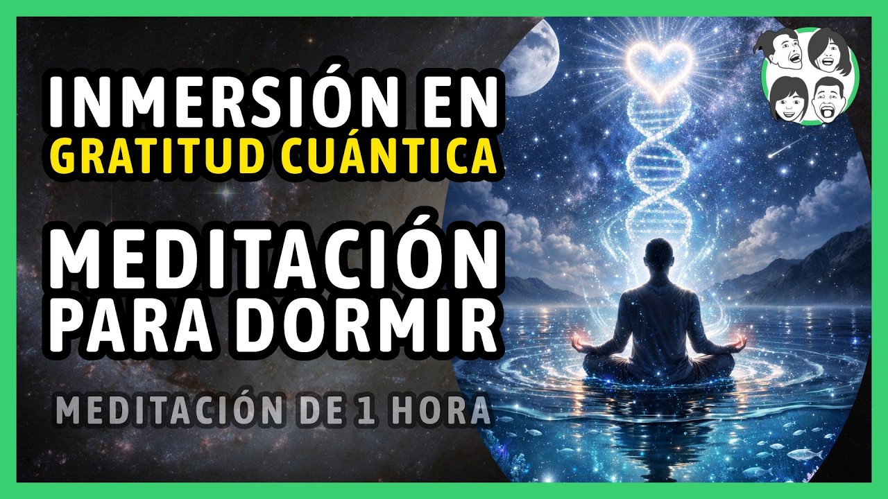 (1 Hora) GRATITUD Cuántica | Meditación para Dormir