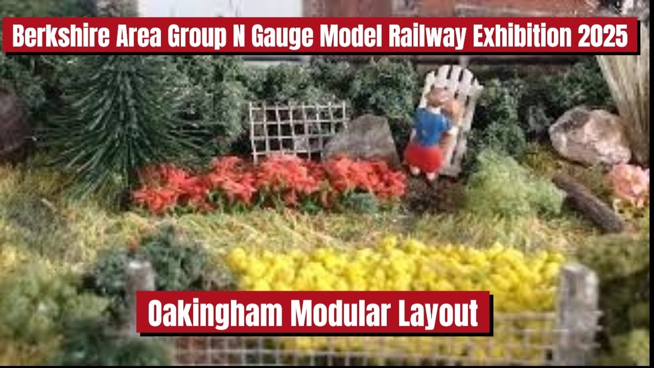 OAKINGHAM MODULAR LAYOUT | BERKSHIRE AREA GROUP N GAUGE SOCIETY MODEL RAILWAY EXHIBITION 2025 