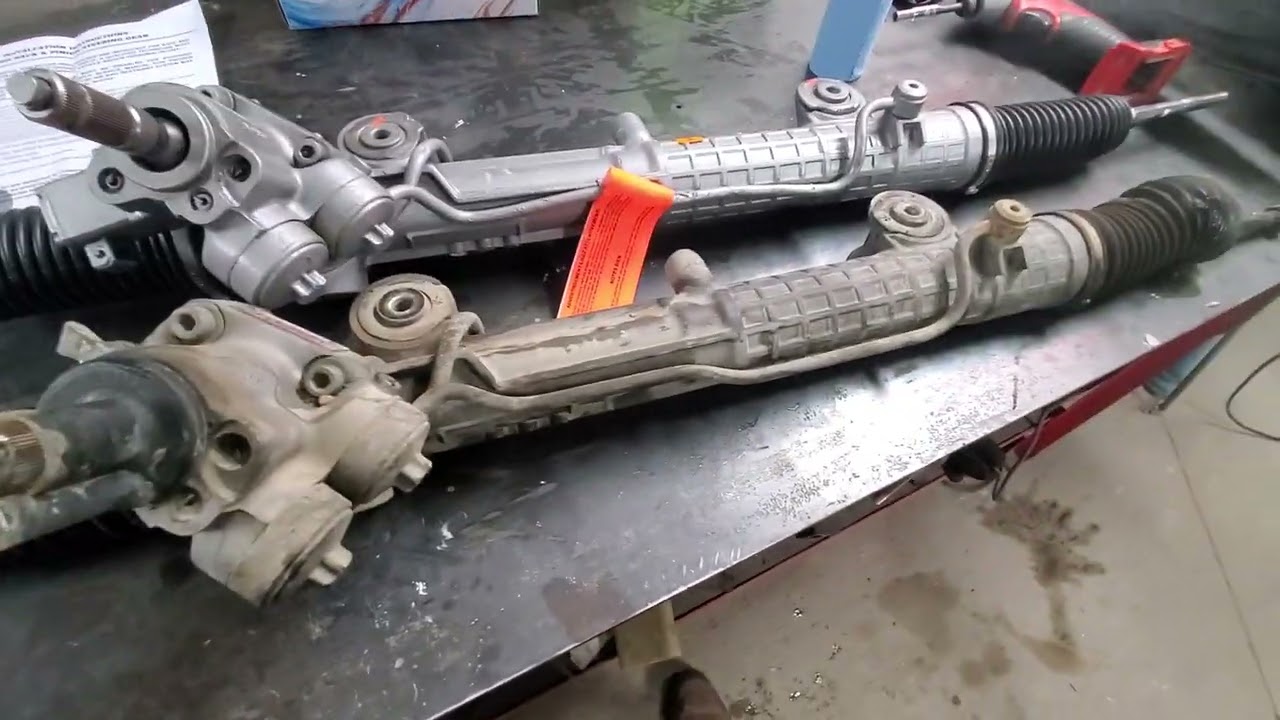 Mercedes W210 E430 Power Steering Rack and Pinion Replacement. Remanufactured part.