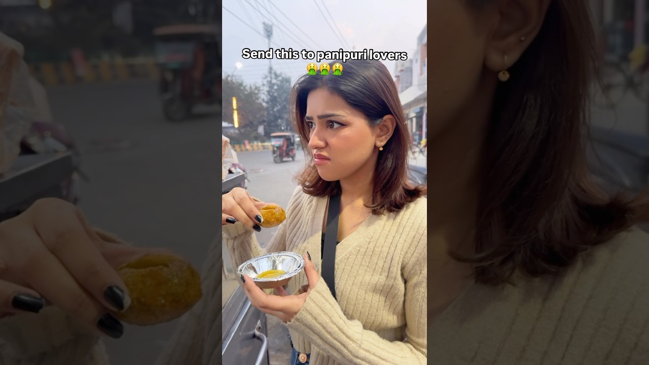 Send this to panipuri lovers🤢