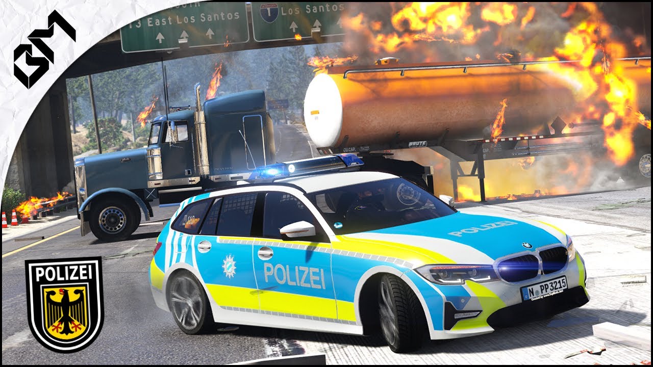 GTA 5 - ALERTE COBRA - Polizei - Braquage de Banque | LSPDFR