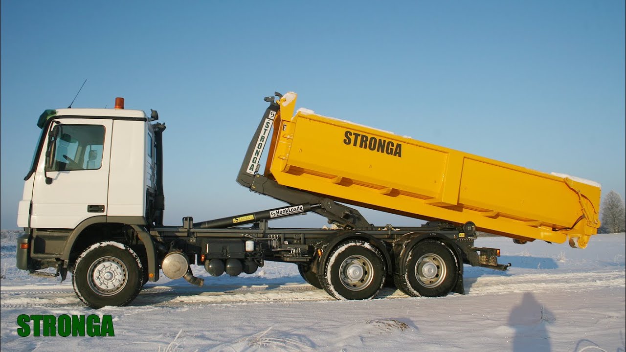 Stronga Truck Hook Lift Equipment with Remote Control Operation
