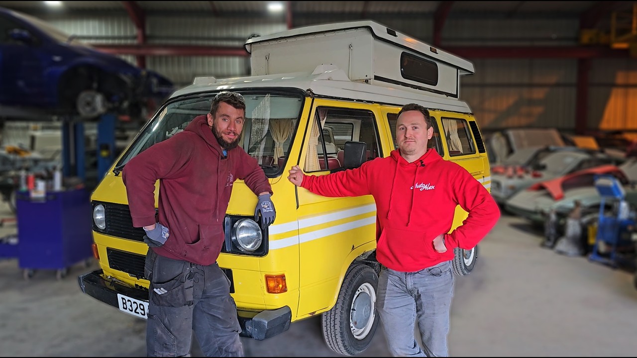 Restoring Auto Alex's Classic T25 VW Camper - Rusty Betty EP1