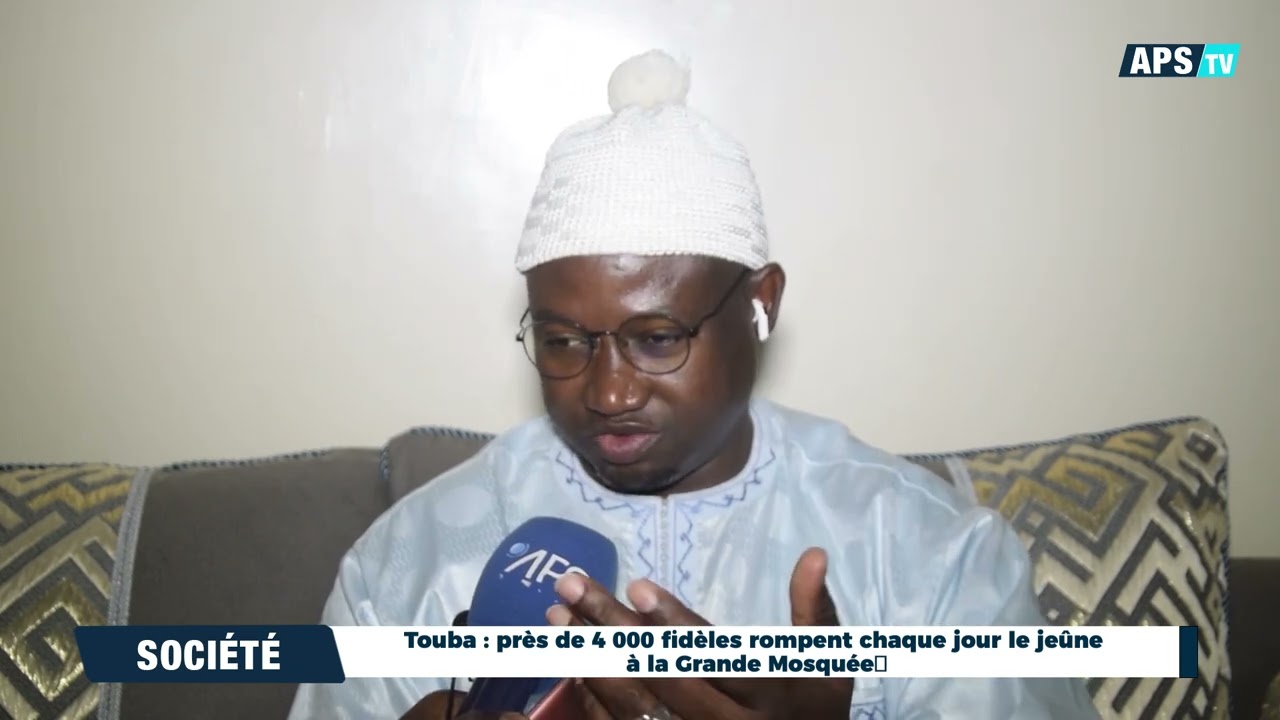 Touba : près de 4 000 fidèles rompent chaque jour le jeûne à la Grande Mosquée