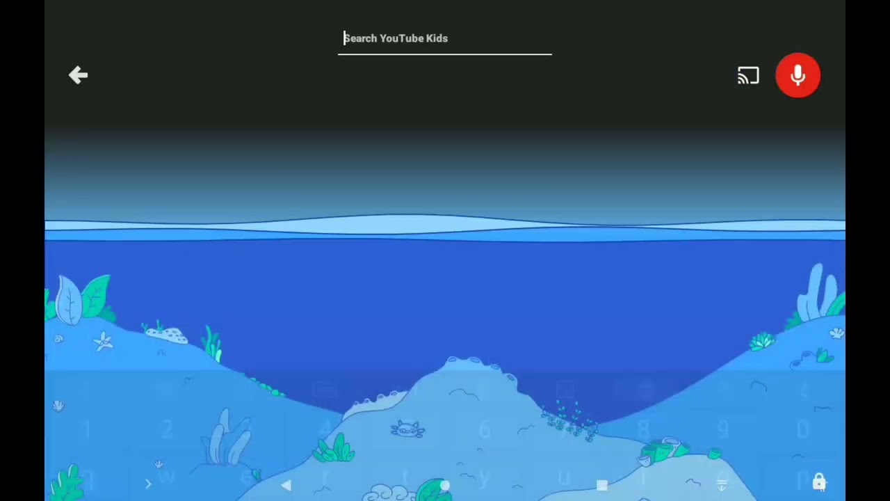 When you glitch the youtube kids app