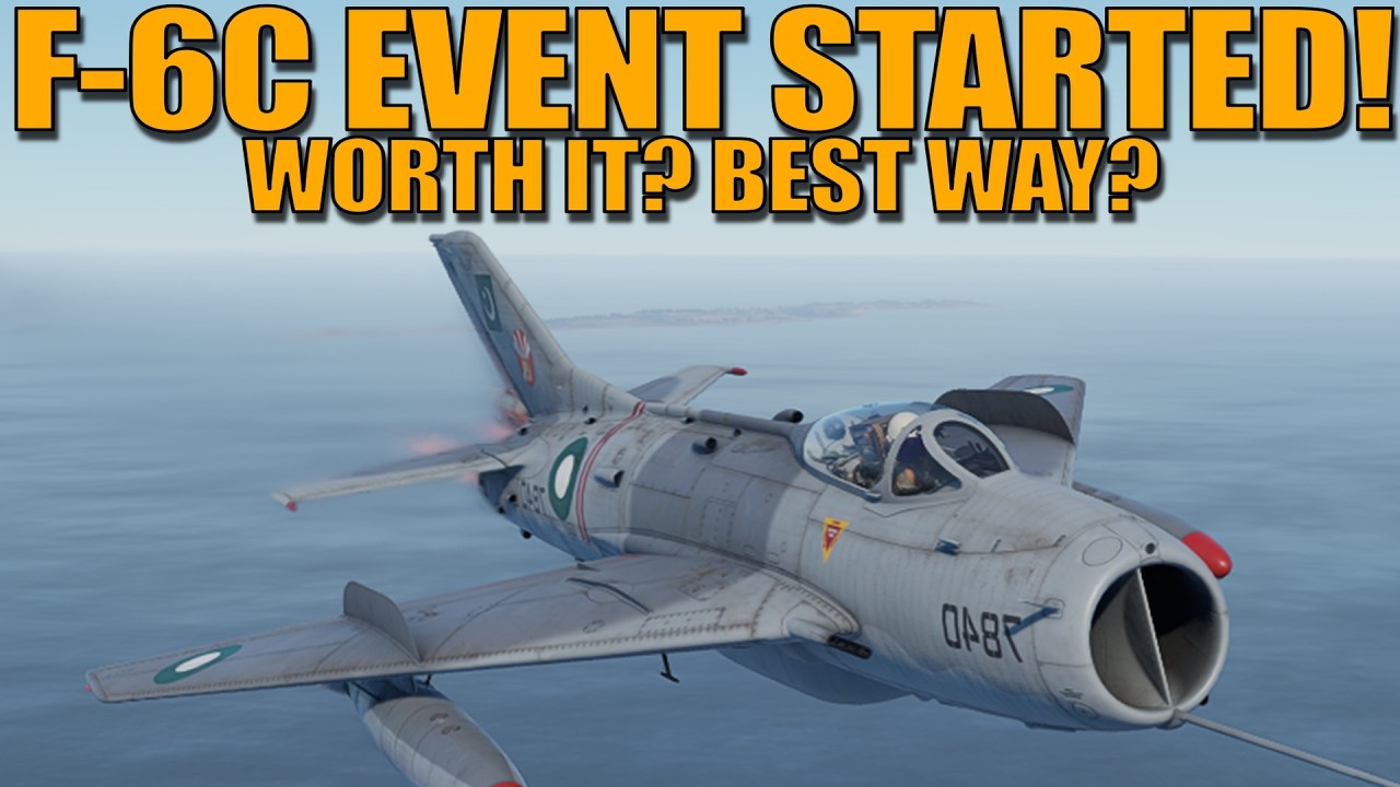 Событие с F-6C началось! Стоит ли оно того? Как протестировать самолет? Лучший способ пройти собы...