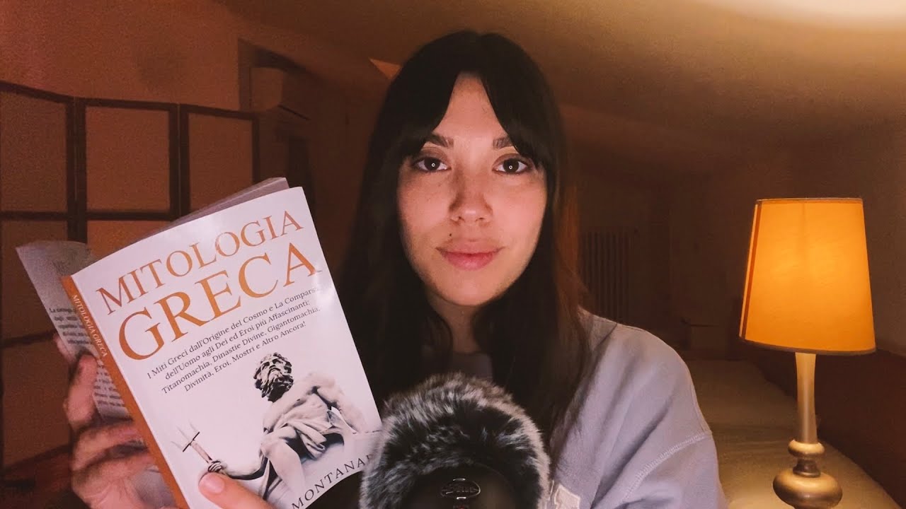 ASMR ITA | La storia della buonanotte: il mito di Teseo, Arianna e il Minotauro 📚