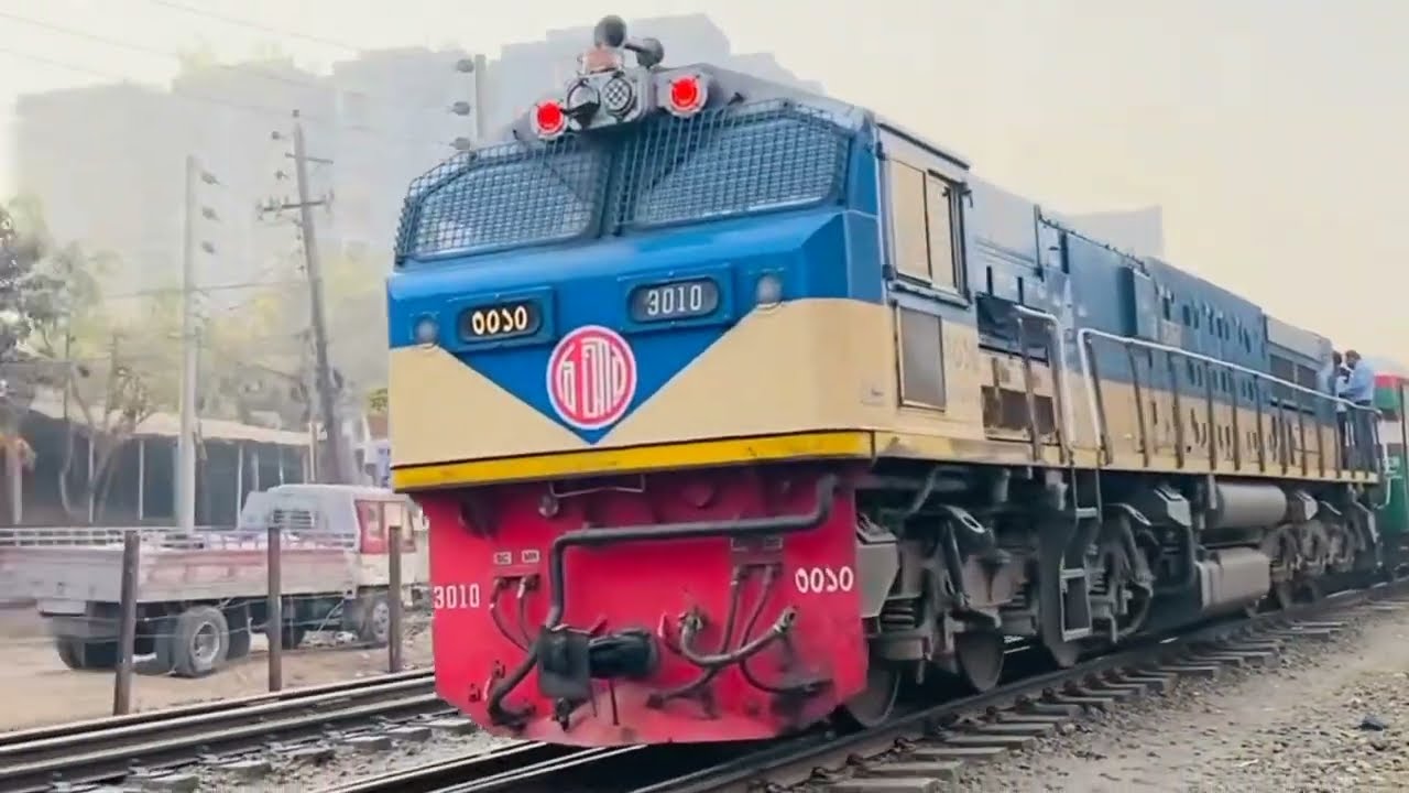 বজ্রবিদ্যুৎ গতির বাংলাদেশ রেলওয়ের আন্তঃনগর ট্রেন..!!💥 Most speed Train of Bangladesh 