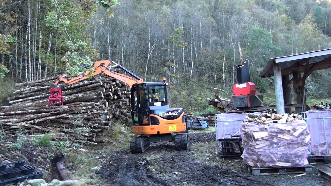 Igland firewood processor