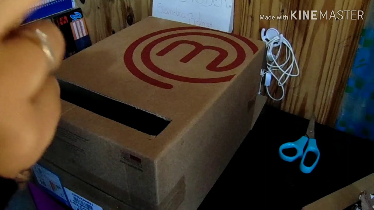 Porta fralda com caixa de papelão super fácil fiz primeira vez com vcs😮