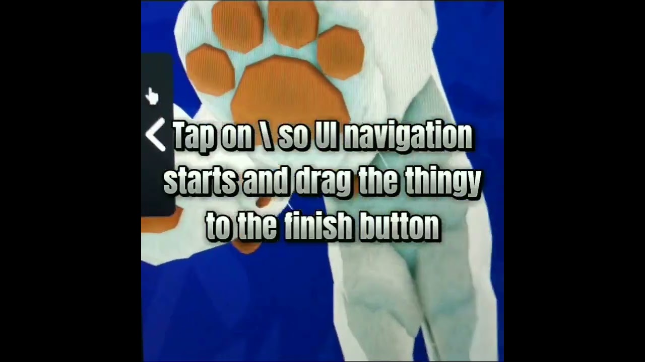 glitched paw pads tut  