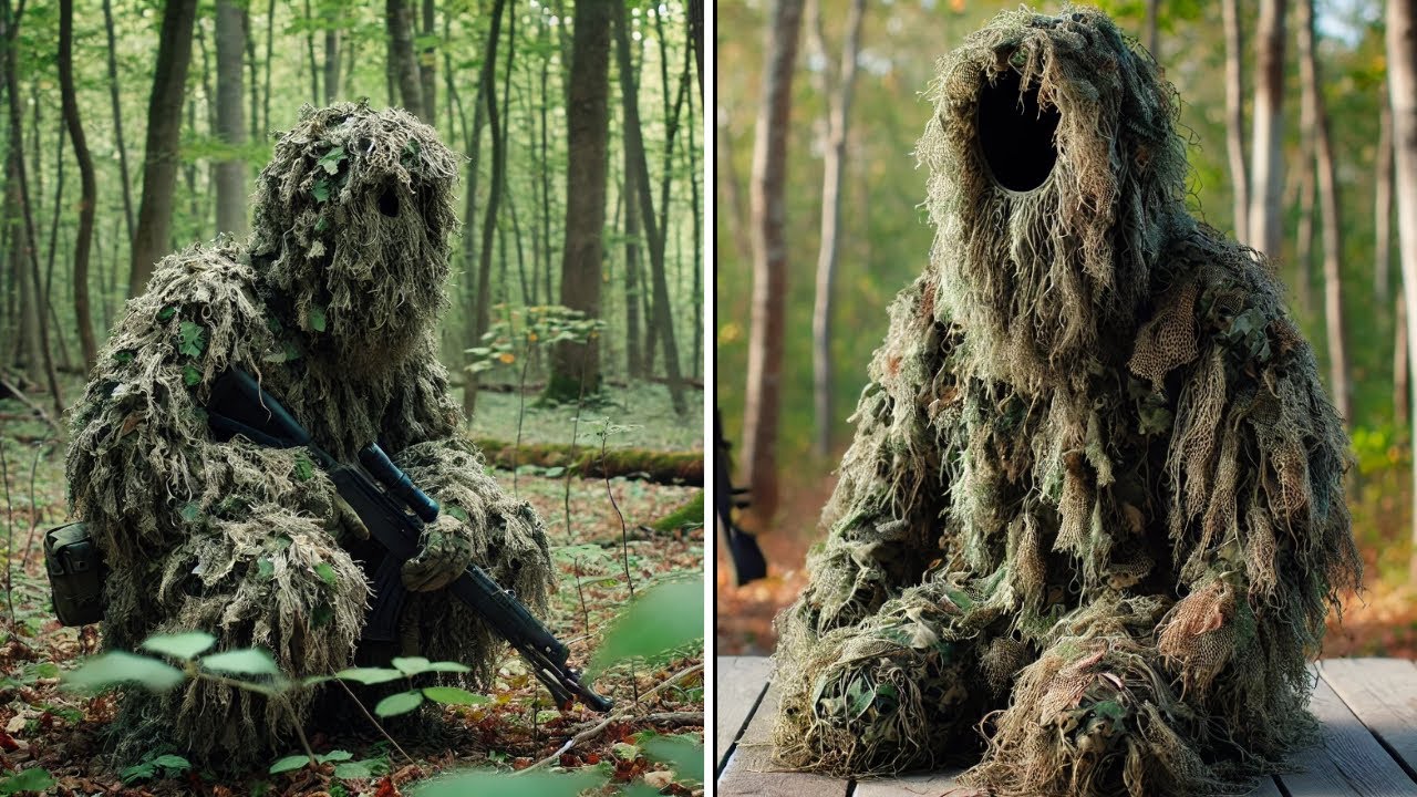 🔥 Los 5 mejores TRAJES DE CAMUFLAJE GHILLIE BARATOS de Aliexpress [2025] Para Caza, Hojas