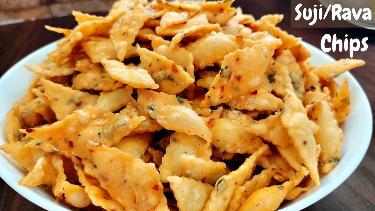 రవ్వతో ఎంతోఈజీగా చిప్స్ ఇలాచేసుకోండి కరకరలాడుతూ చాలారుచిగా ఉంటాయి|Rava Chips in telugu|Diamond cuts