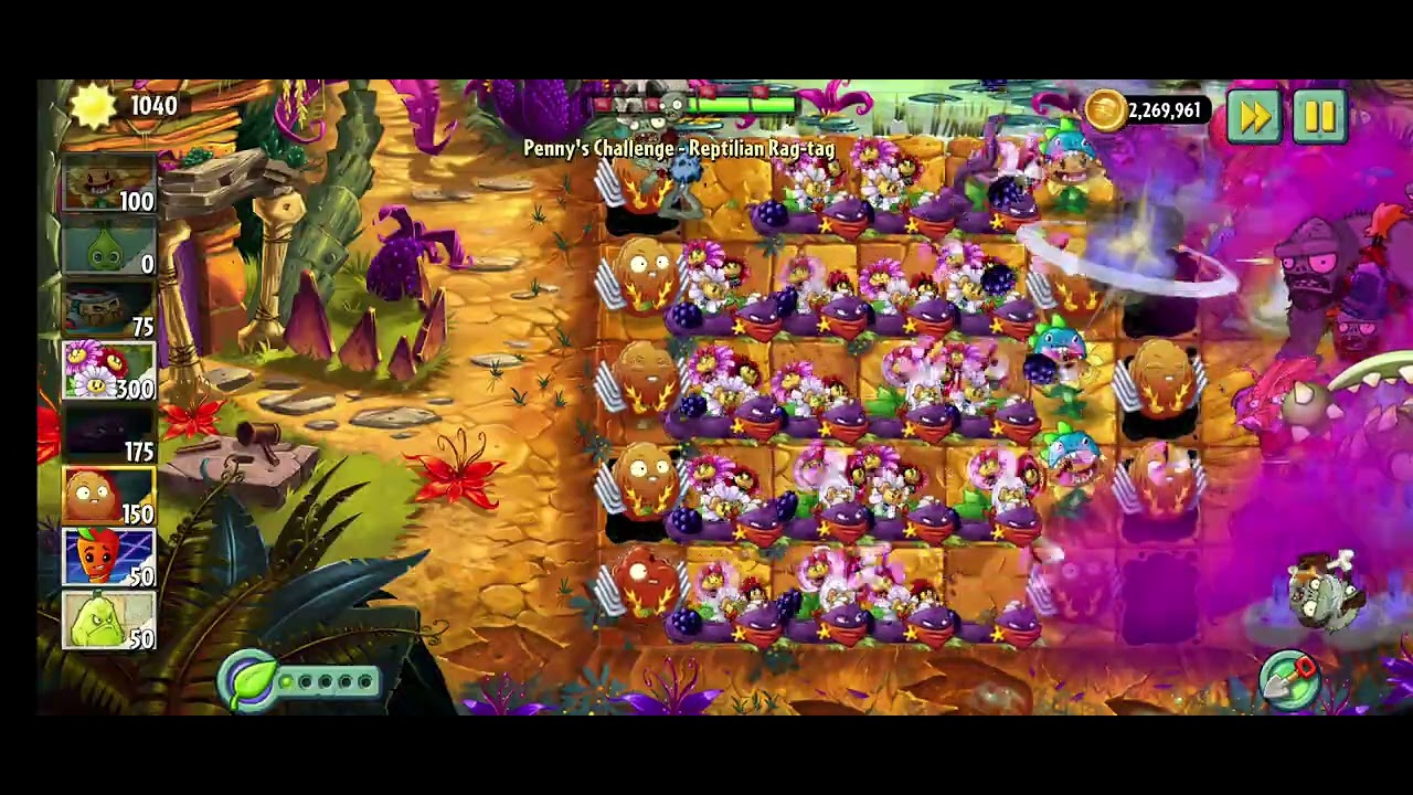 (Not scheduled) Plants vs. Zombies Reflourished - Penny's Challenge #18 - Reptilian Rag-tag (rerun)