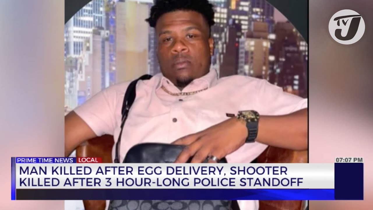 Man Killed After Egg Delivery, Shooter Killed After 3 Hour-Long Police Standoff | TVJ News