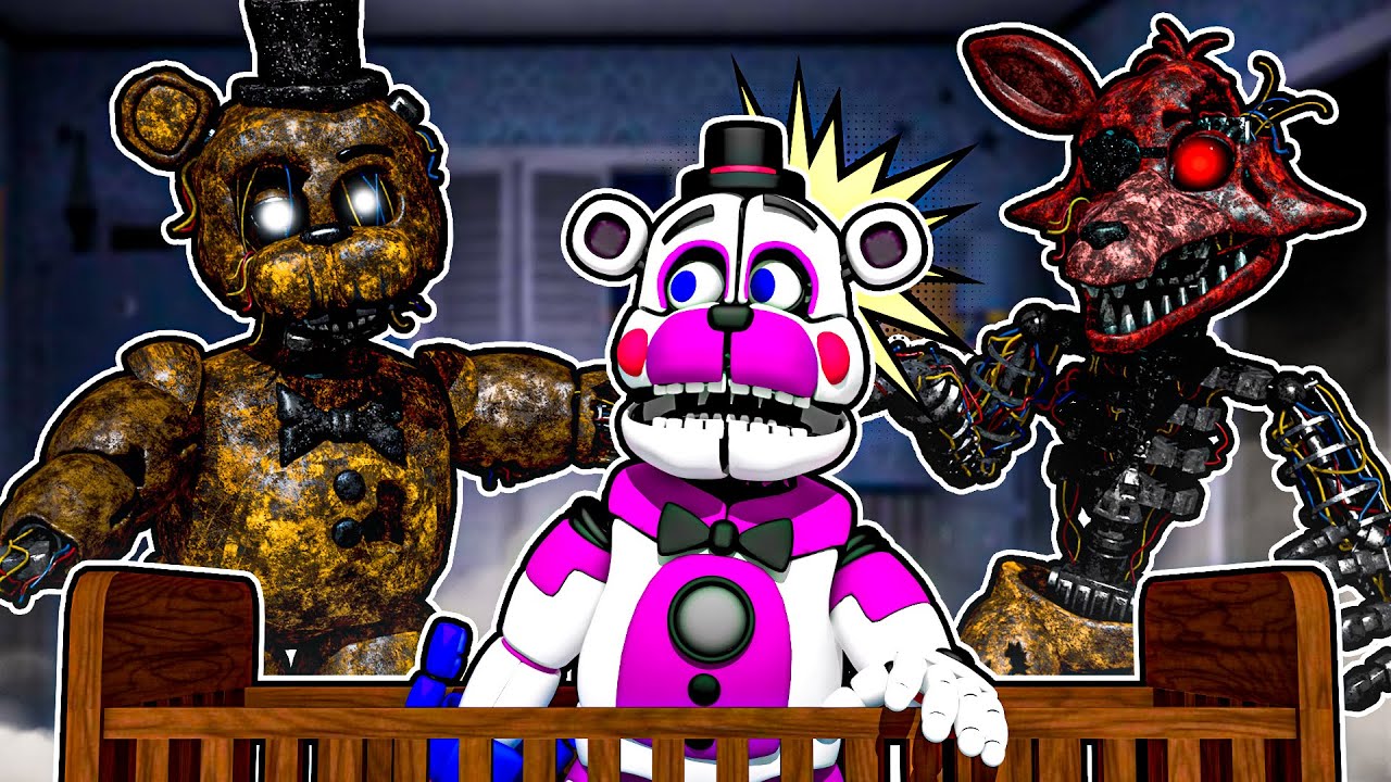 Funtime Freddy Becomes a BABY in FNAF Joy of Creation