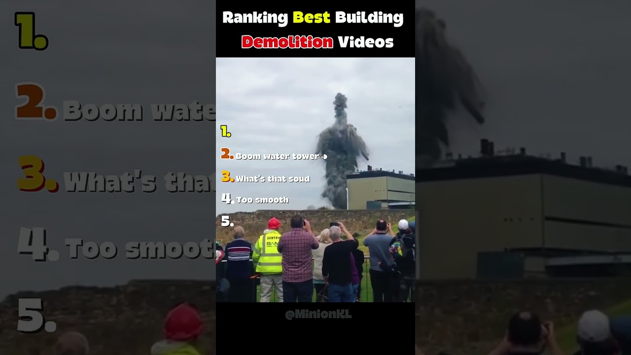Ranking Best Building Demolition Videos