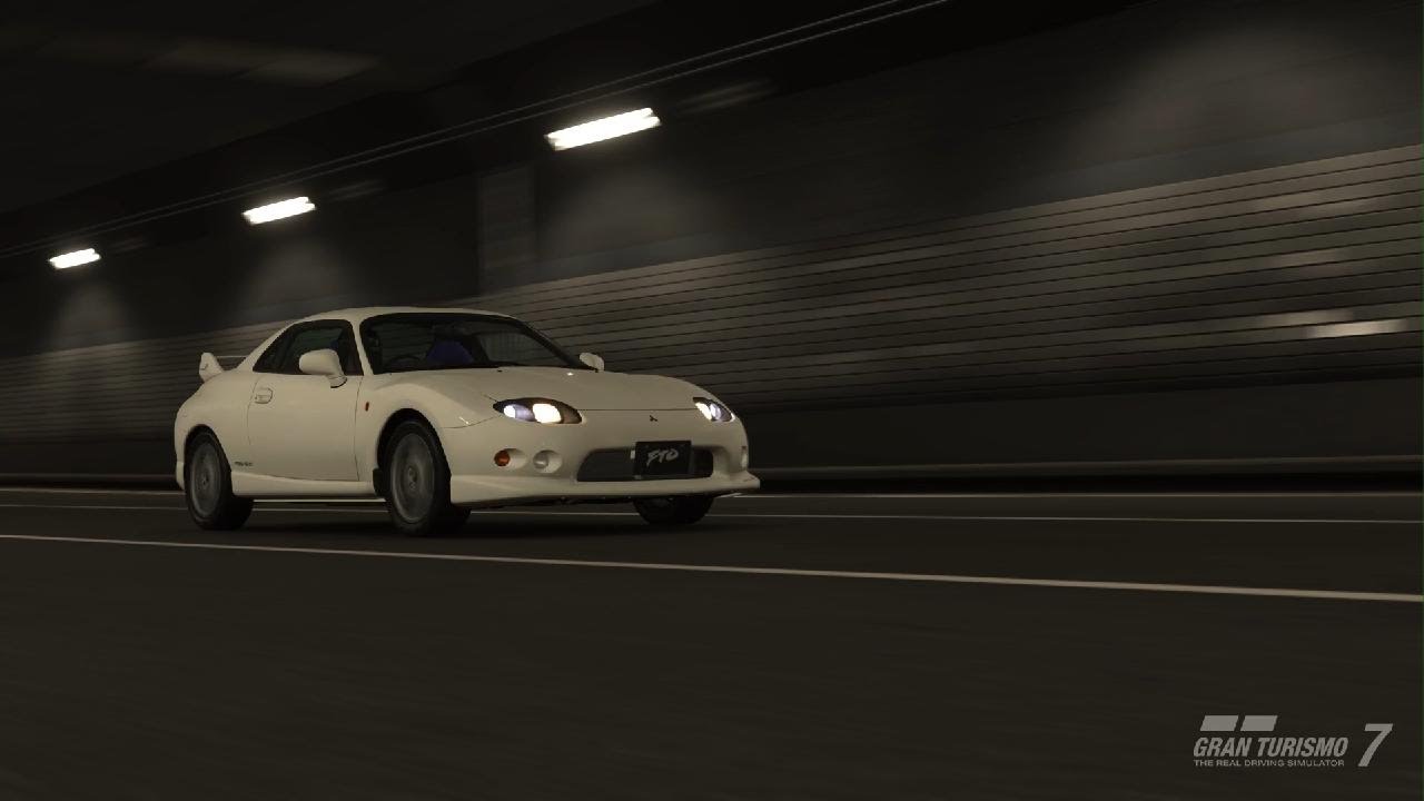 Gran Turismo 7 - Mitsubishi FTO GP Version R @ Tokyo Expressway East Clockwise