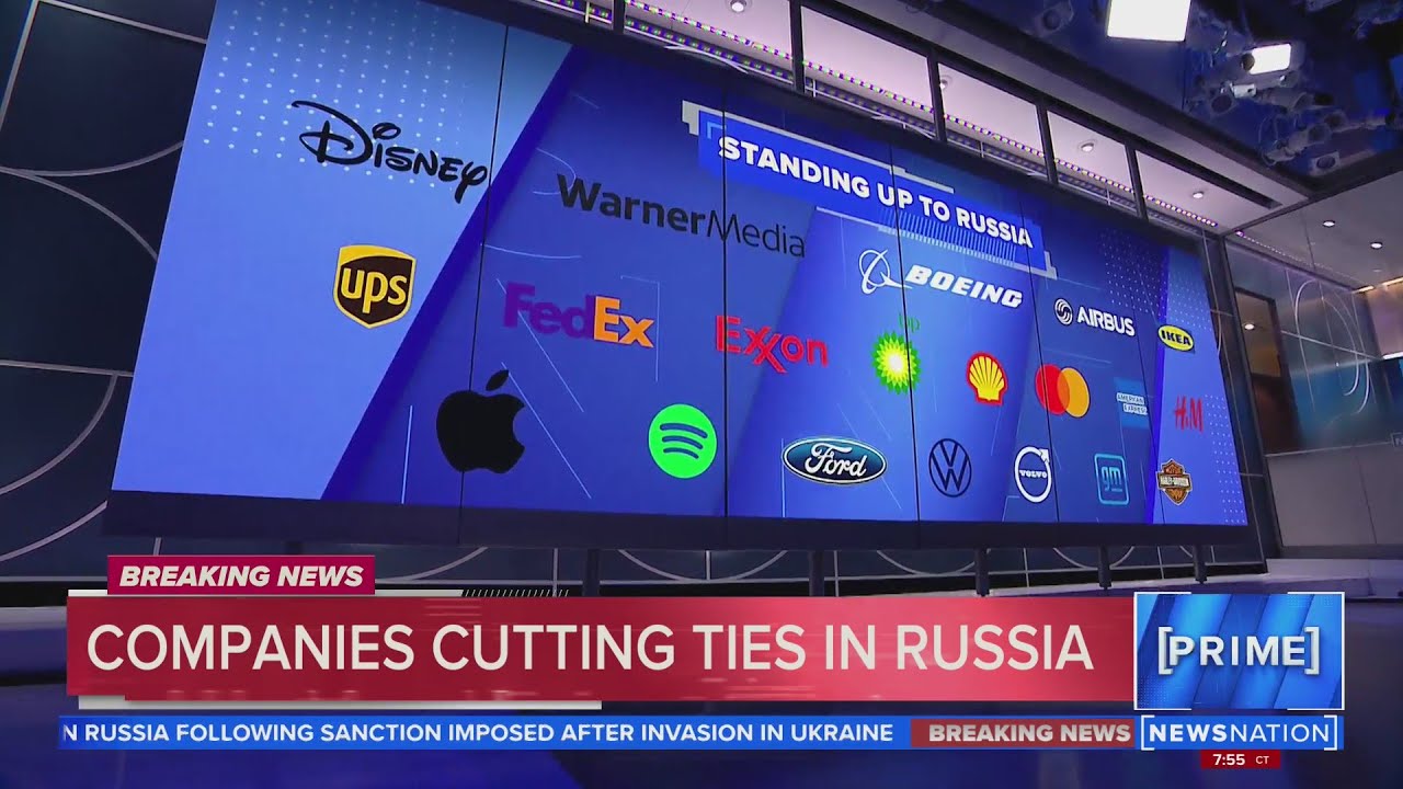 More global companies abandon Russian market | NewsNation Prime