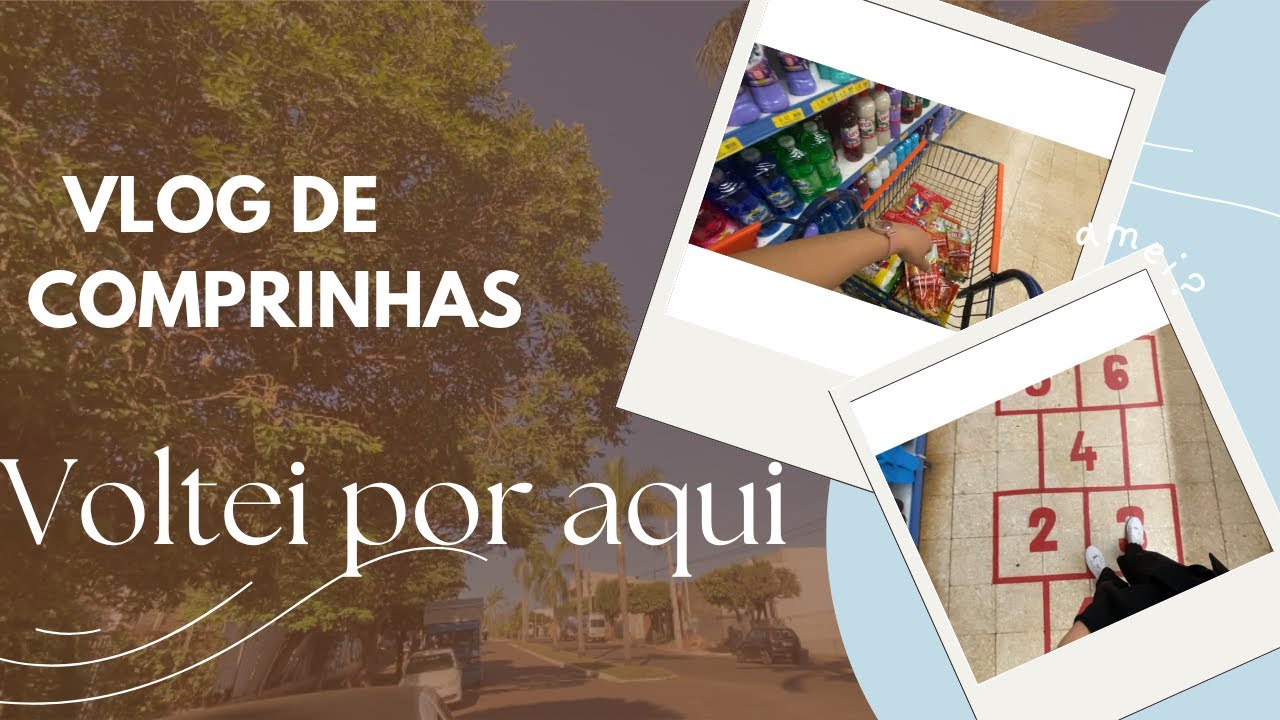 Vlog de comprinhas voltando a rotina normal 
