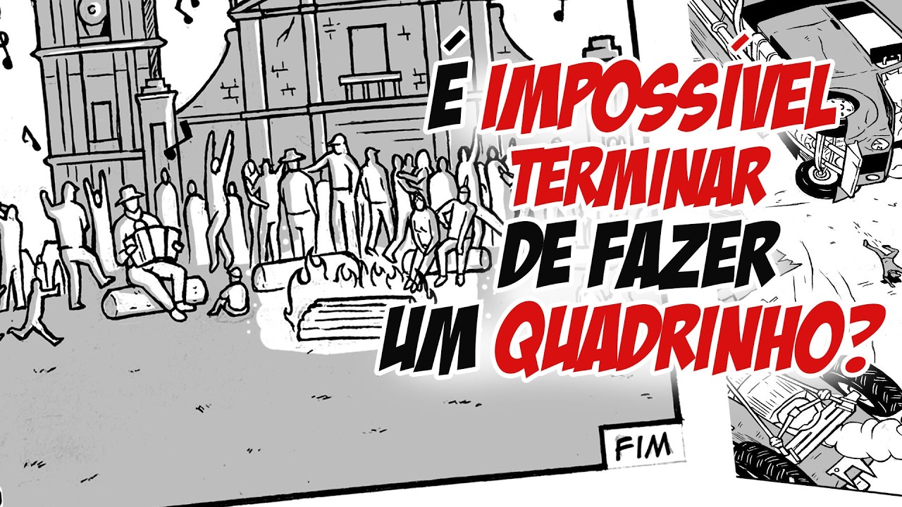 Porque é tão DIFÍCIL terminar um QUADRINHO?