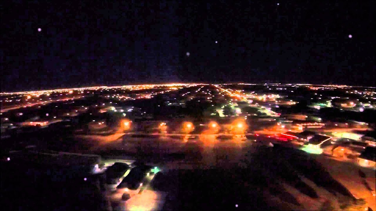 Downtown Wichita, KS at night